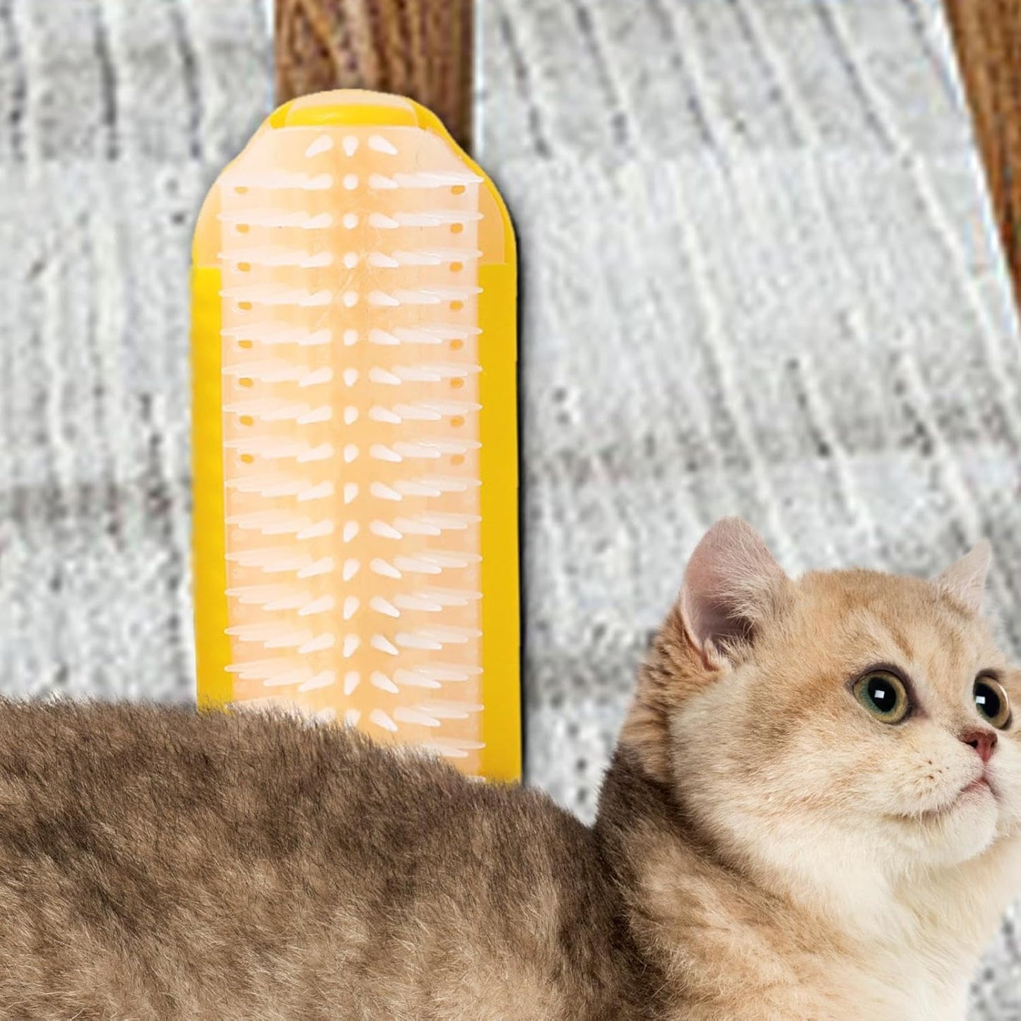 Cat Rubbing Corner | Corner Cat Scratcher,Cat Corner Brush, Grooming Cat Brush, Cat Corner Grooming Massage Brush Catnip Groomer