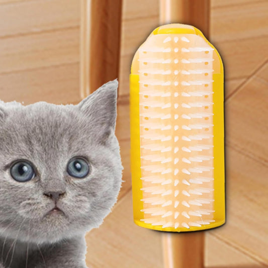 Cat Rubbing Corner | Corner Cat Scratcher,Cat Corner Brush, Grooming Cat Brush, Cat Corner Grooming Massage Brush Catnip Groomer