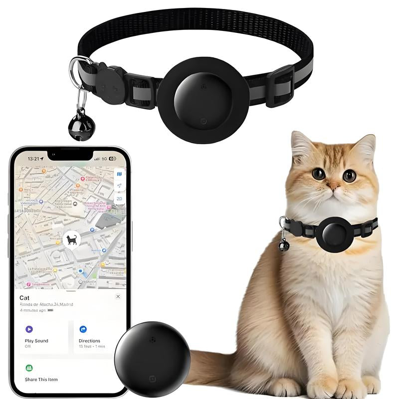 Mini Cat Pet Tracker, GPS Pet Cat Collar Set, Suitable for Luggage, Dogs, Cats, Pets, Car Positioning Tracking Device Personalized Dog Harness