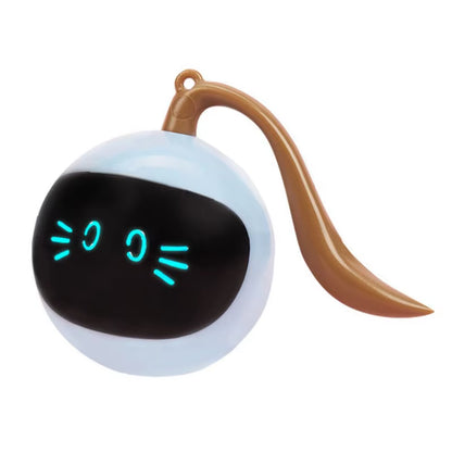 Interactive Cat Toys Automatic Electric Motion Undercover Moving Bouncing Rolling Ball Funny Interactive Pet Toy for Indoor Cat