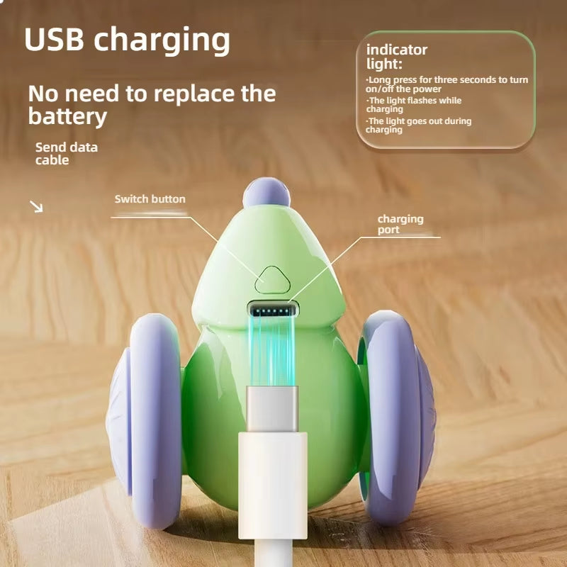 Pet Toys Interactive Cat Toy Electric Mouse Car - Mute Automatic Teaser with Intelligent Obstacle Avoidance Pet Toys